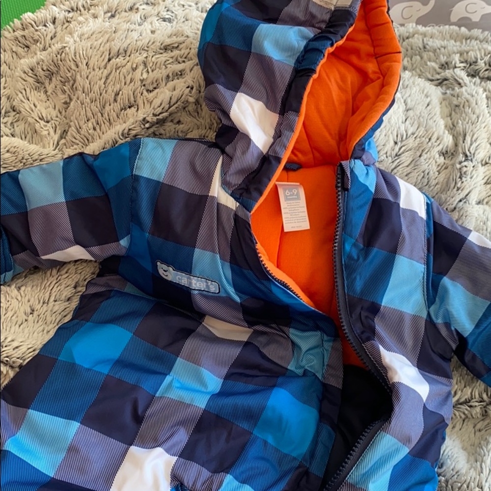 Baby boy snowsuit